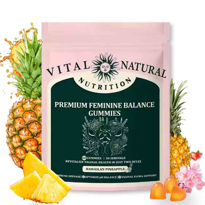 Health Wellness & Nutrition Center Llc - Premium-Feminine Balance-Gummis für das Gesundheits- und