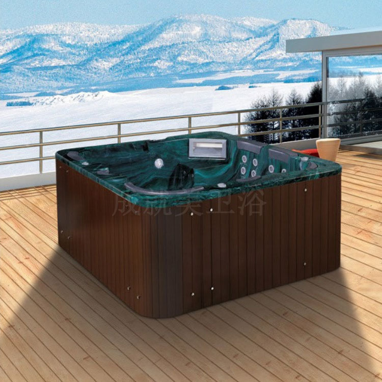 Health Wellness Center - Professionelle Whirlpool-Massagebadewanne mit Hydro-Jets für Wellnesscenter,