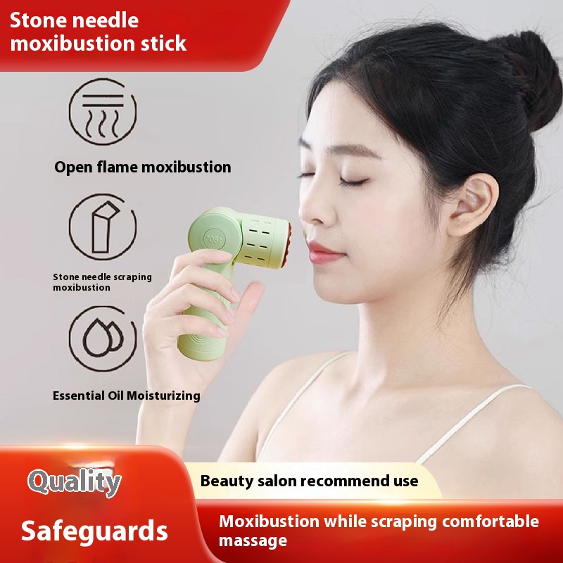 Health Wellness & Nutrition Center Llc - Moxibustion Scraping Massagegerät Instrument Tragbare intelligente