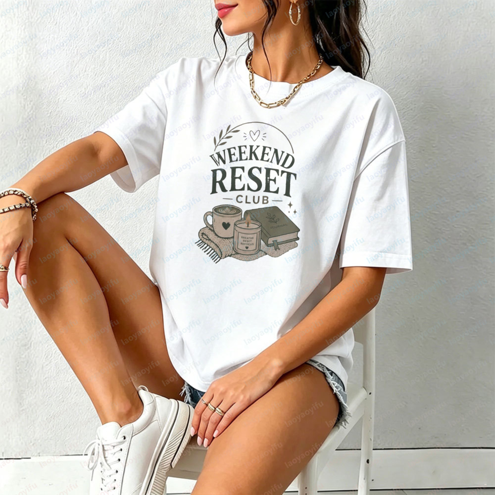 Weekend Reset Club T-Shirt Sel – Health Wellness Gifts Women Bewertung und Preis