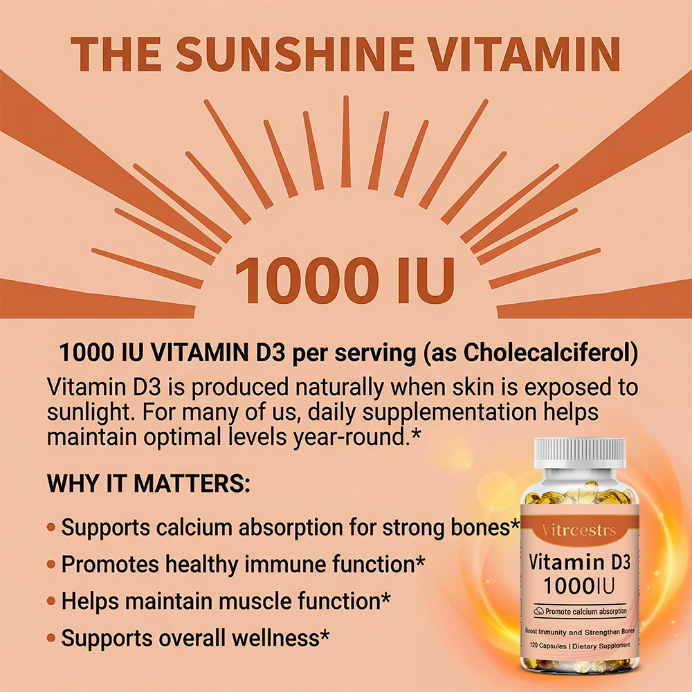 Vitamin D3 1000 IE Kapseln, un – Health Wellness & Nutrition Center Llc Bewertung und Preis