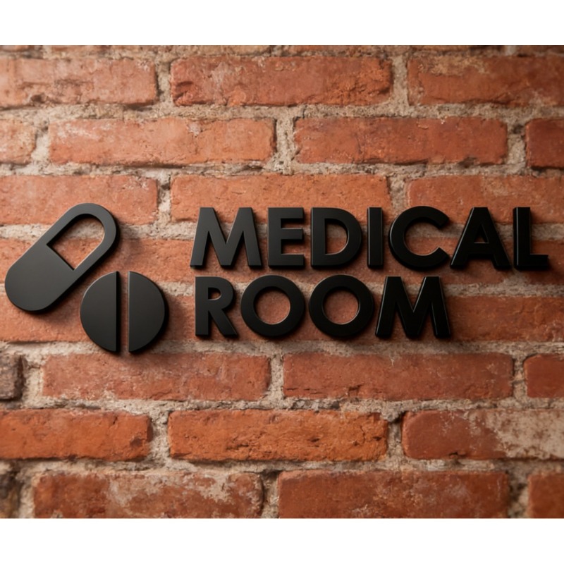 Medizinisches Raum-Schild - Ac – Health Wellness Clinic Bewertung und Preis