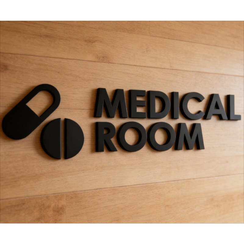 Medizinisches Raum-Schild - Ac – Health Wellness Clinic Bewertung und Preis
