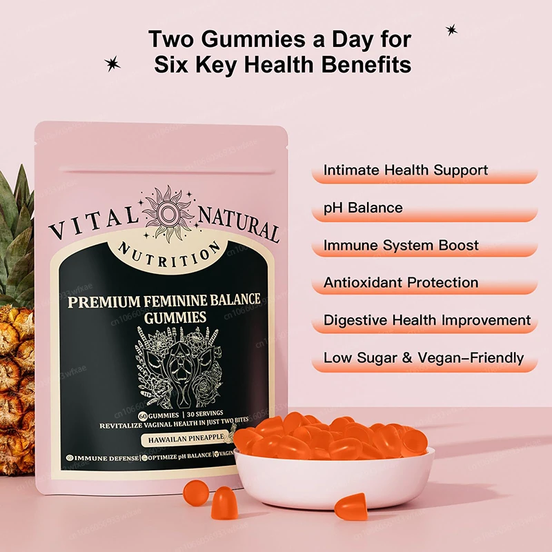 Premium-Feminine Balance-Gummi – Health Wellness & Nutrition Center Llc Bewertung und Preis