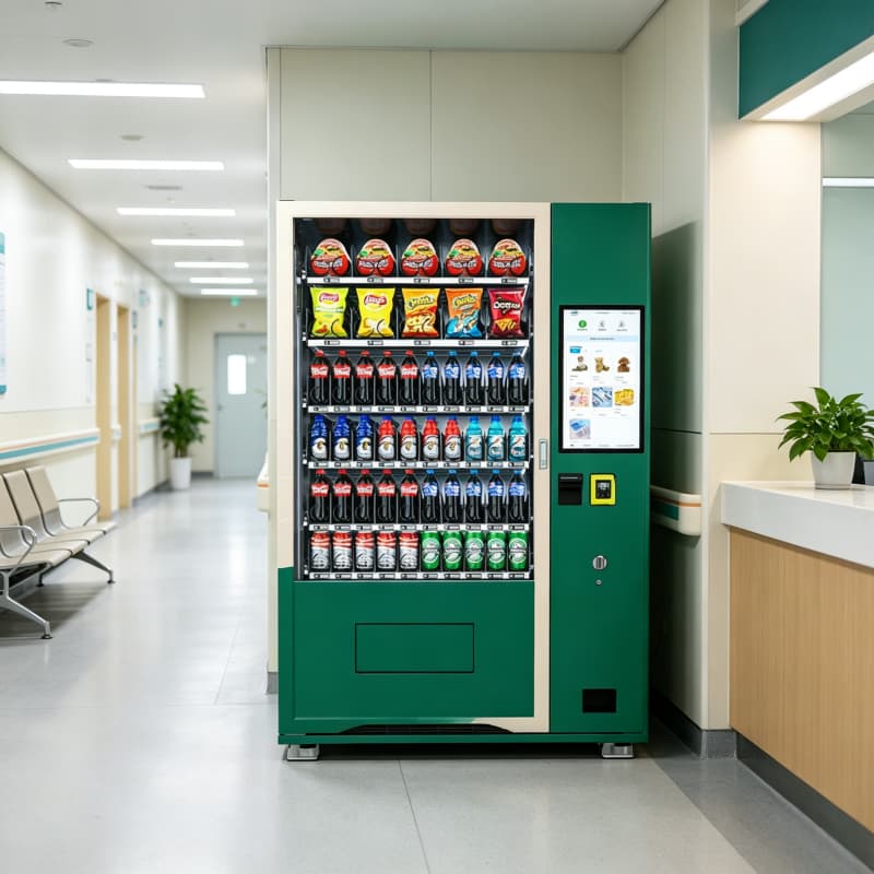 Bio-Lebensmittel-Verkaufsautom – Health Wellness Center Bewertung und Preis