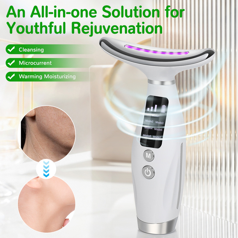 7-Farben-Gesichts-Nackenmassag – Red Light Therapy Device Bewertung und Preis