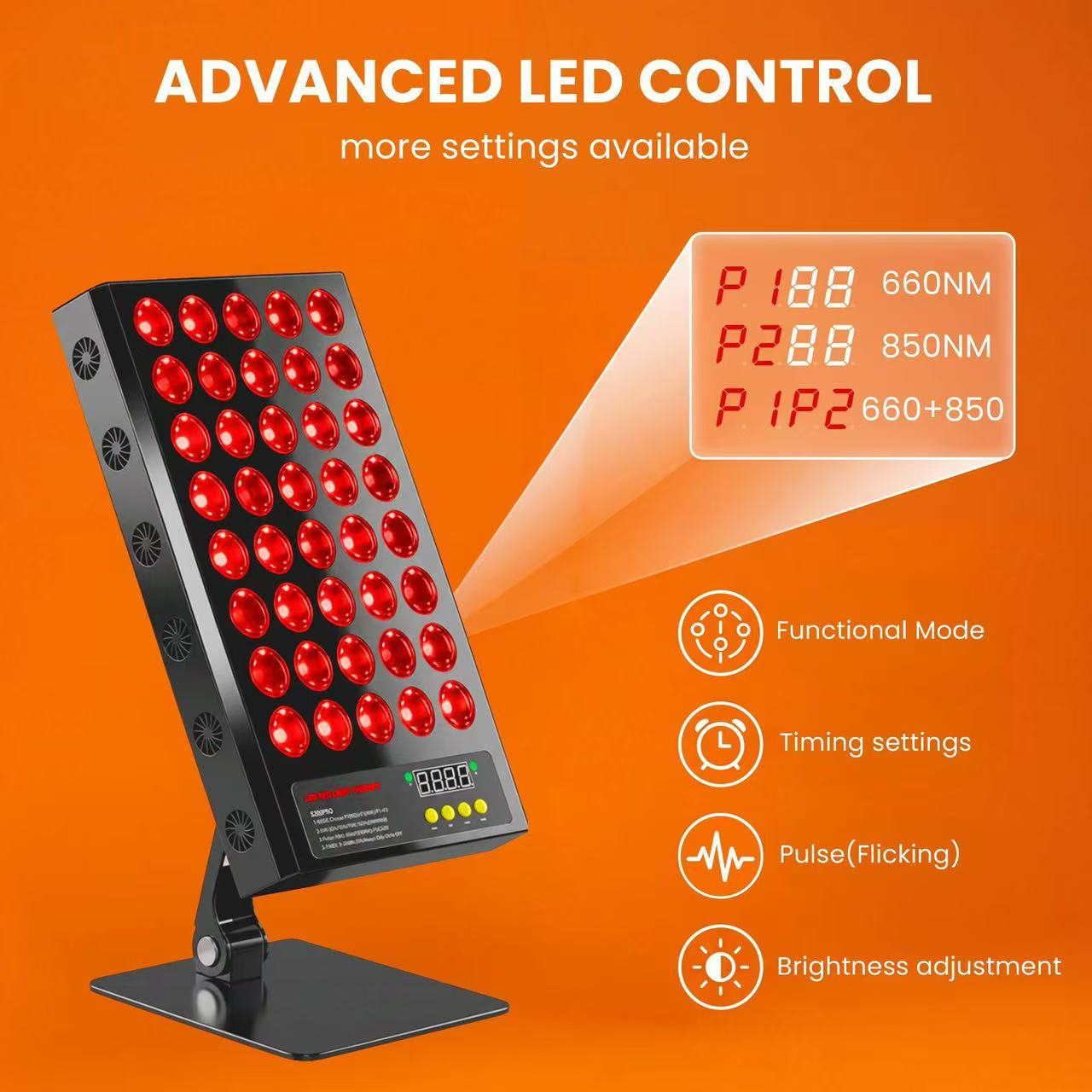 LED Rotlichttherapie-Panel 200 – Red Light Therapy Device Bewertung und Preis